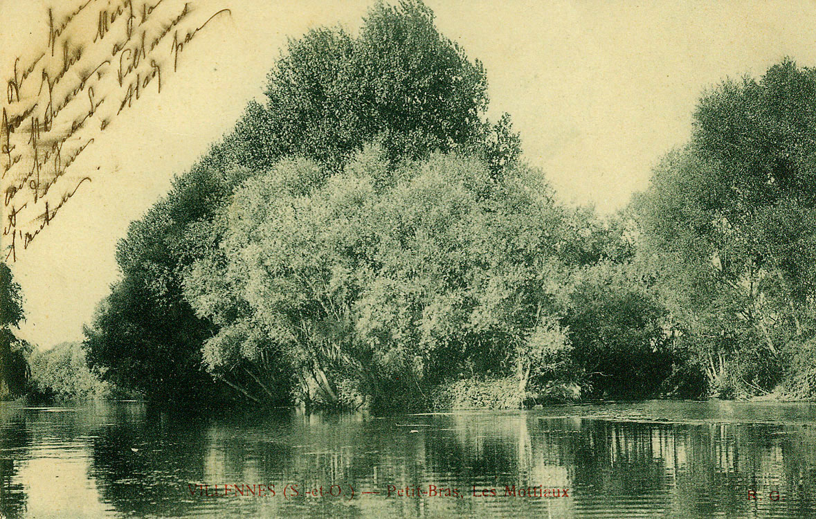 Les Mottiaux, îlots sur la Seine.