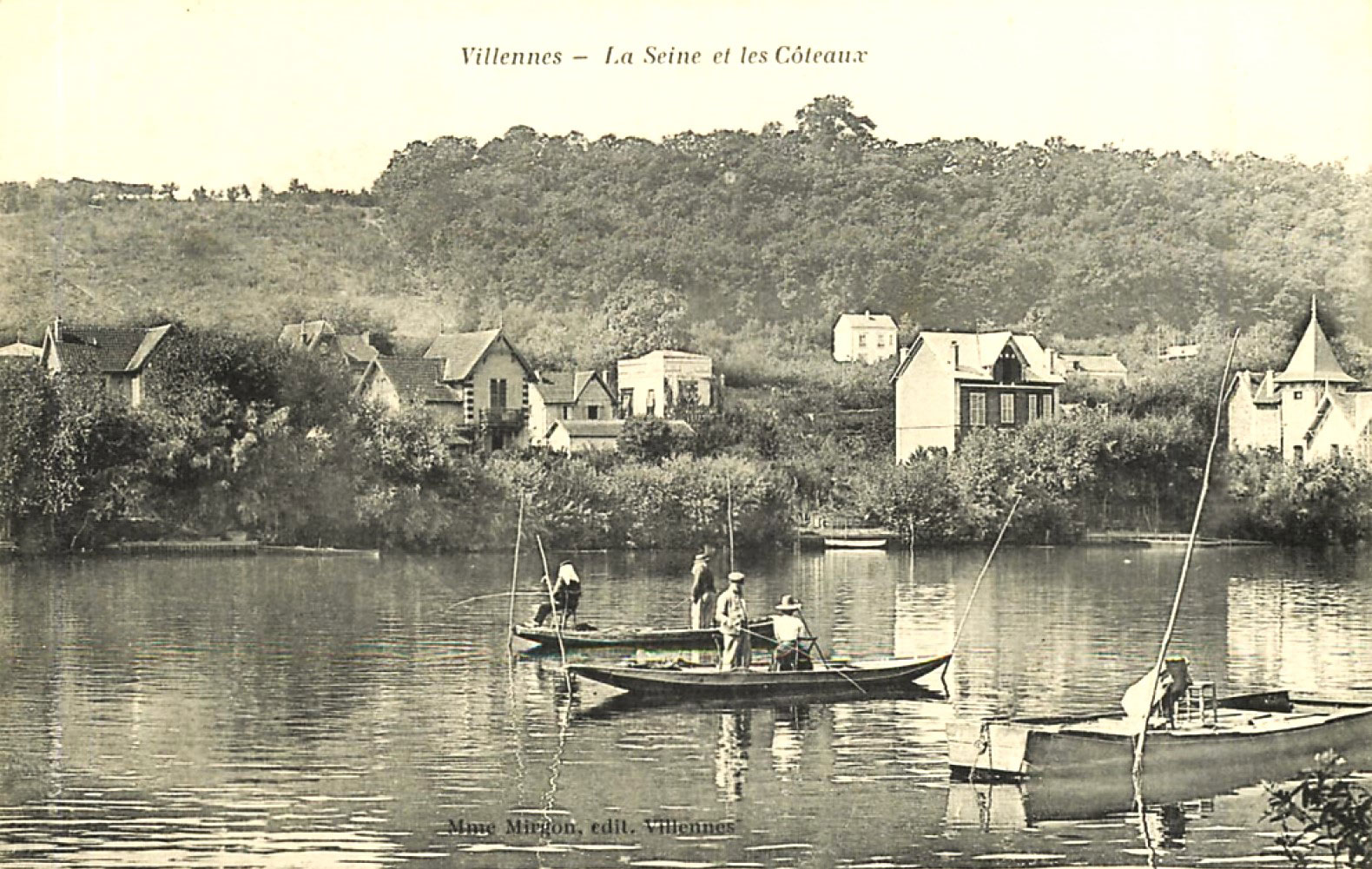 Pêcheur en face de l'île  du Platais.