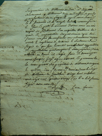 Document du serment du geôlier, page 2