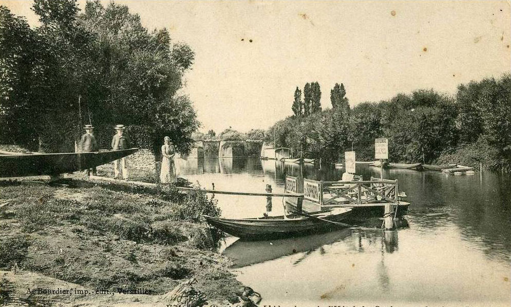 Abordage du Sophora sur la Seine