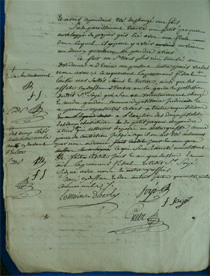 Document de l'affaire Piquet, page 2