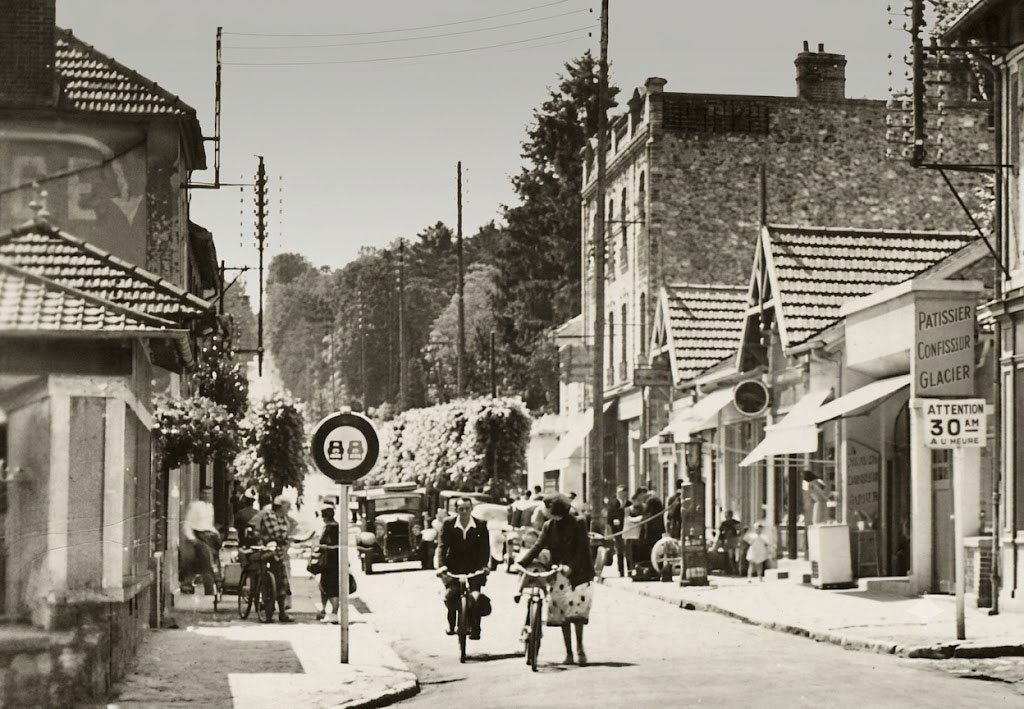 Avenue Clemenceau en 1957