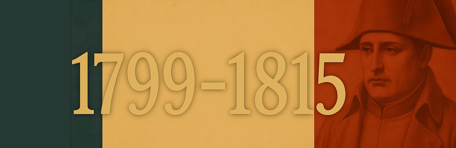 Bandeau décoratif pour la période 1799-1815