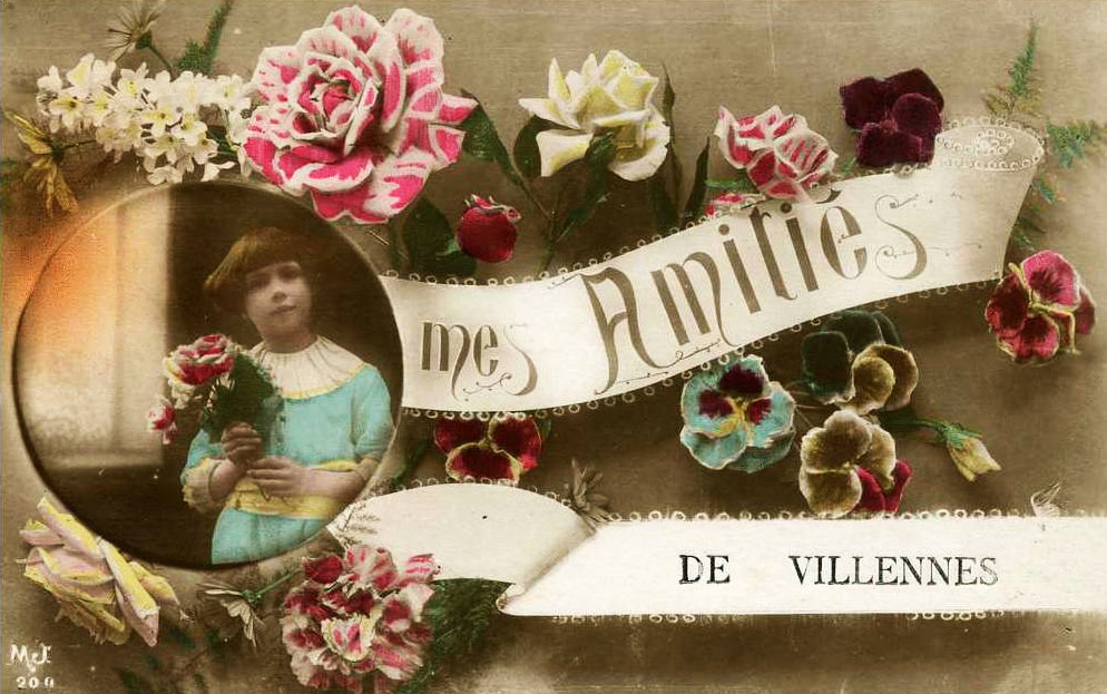 Bandeau décoratif - Les cartes postales