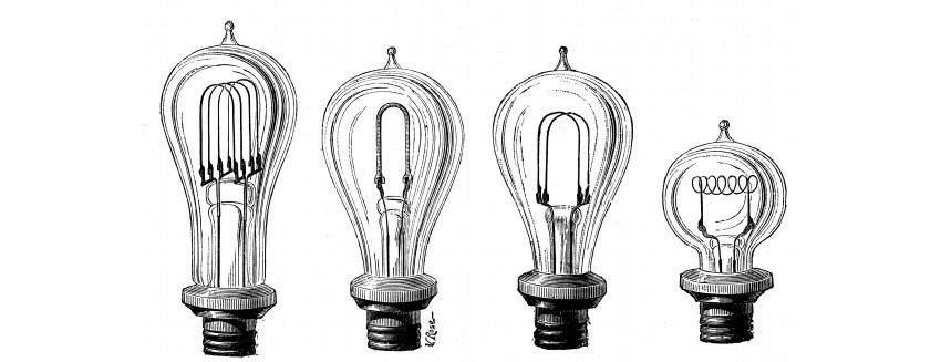 Bandeau sur le thème de l'électricité