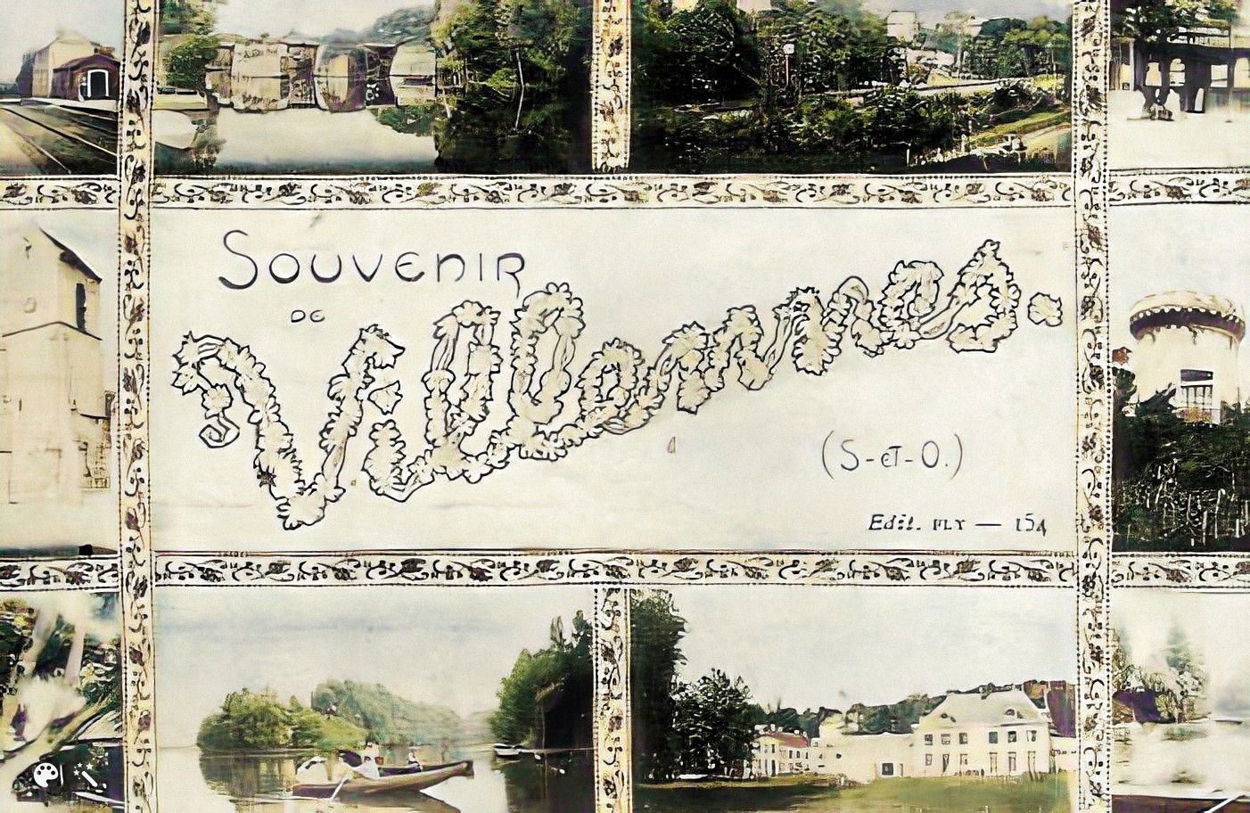 Bandeau décoratif sur le tourisme à Villennes