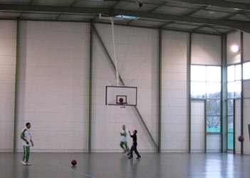 La nouvelle salle omnisports.