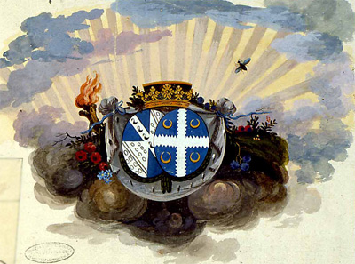Blason de la famille Gilbert de Voisins.