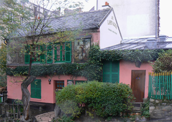 Le cabaret Au Lapin Agile.