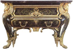 Commode à tombeau