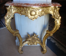 Table en console