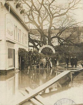 Crue de la Seine en 1910, autre vue