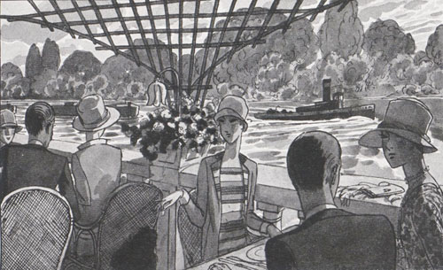Dessin du restaurant Pet de Nonne