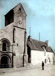 L'église et la poste