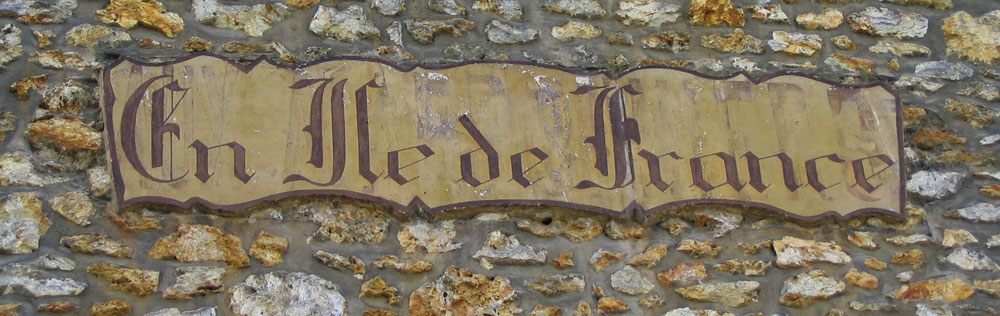 Enseigne de l'auberge L'Ile de France