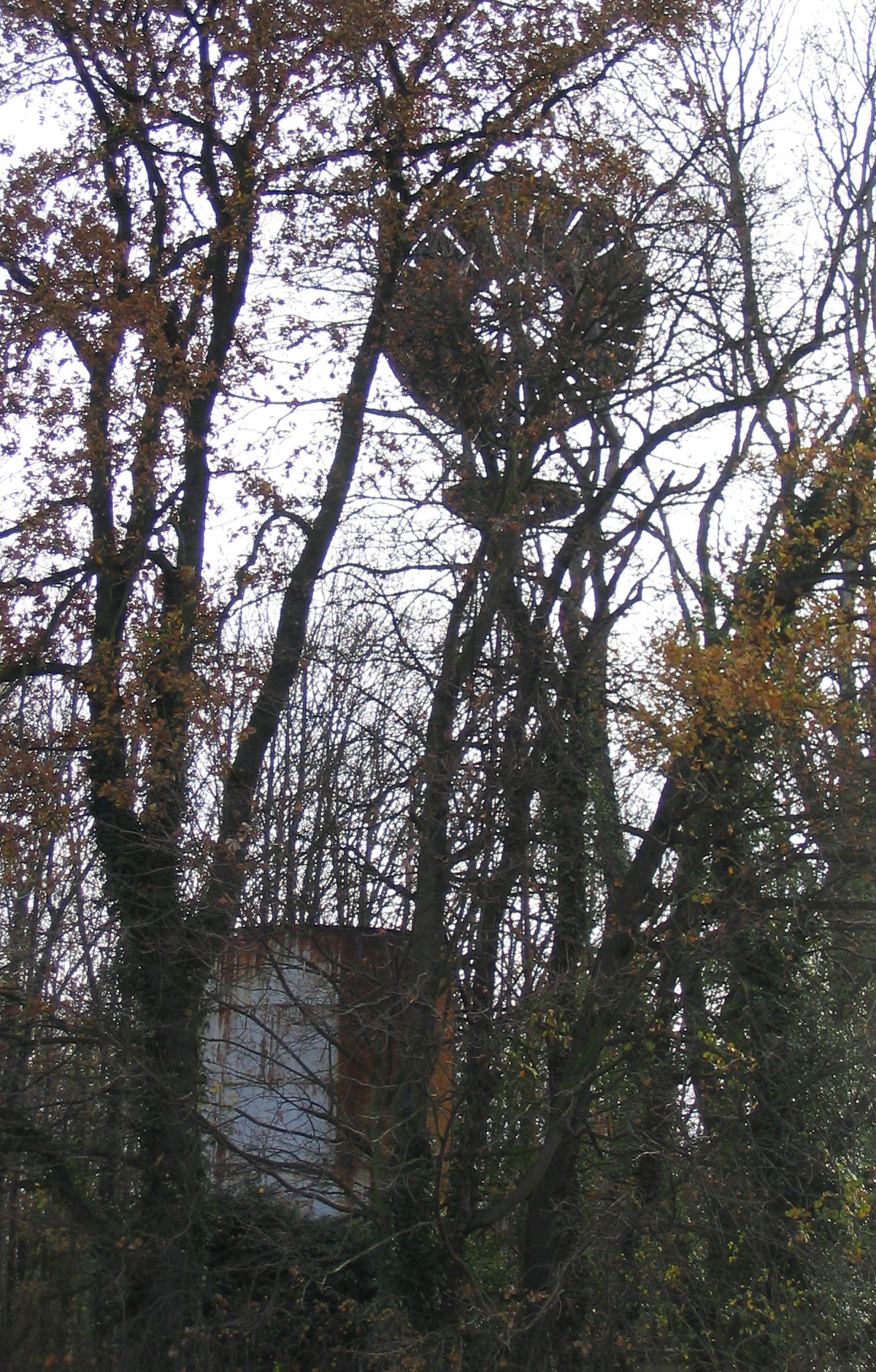 Ancienne pompe éolienne de Fauveau.