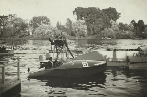 L'hydroglisseur Radsea de M. Llaudet.
