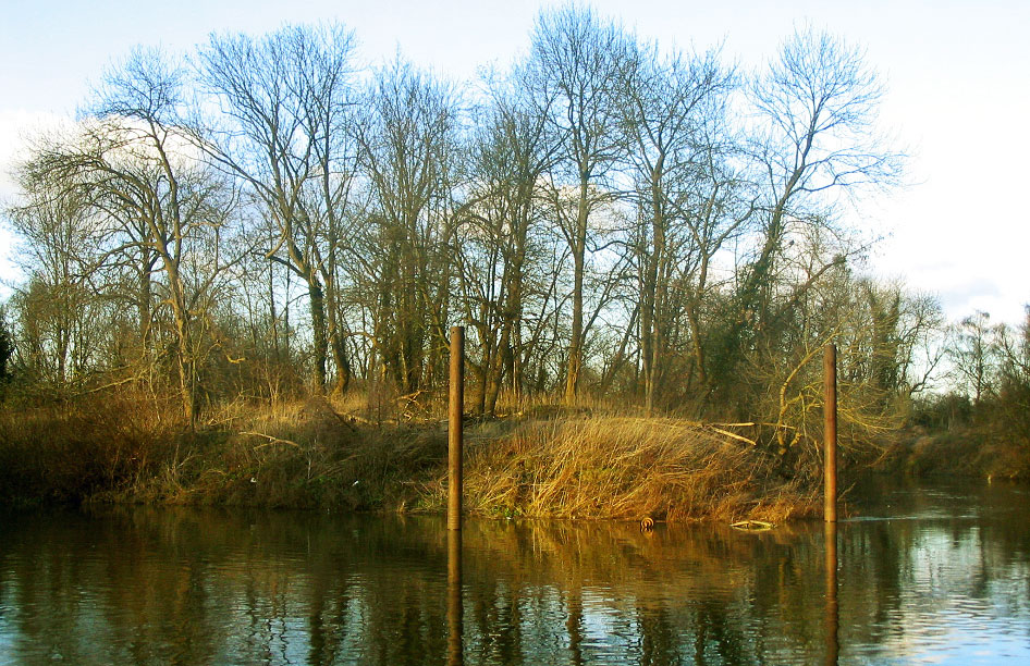 Vue des îlots Bigochets, restés naturels.