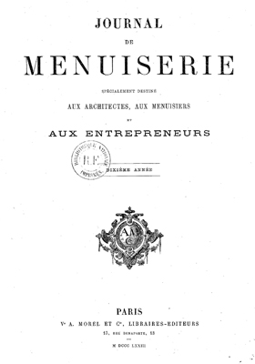 Article du Journal de menuiserie