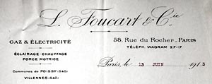 Logo de la société L. Foucart & Cie