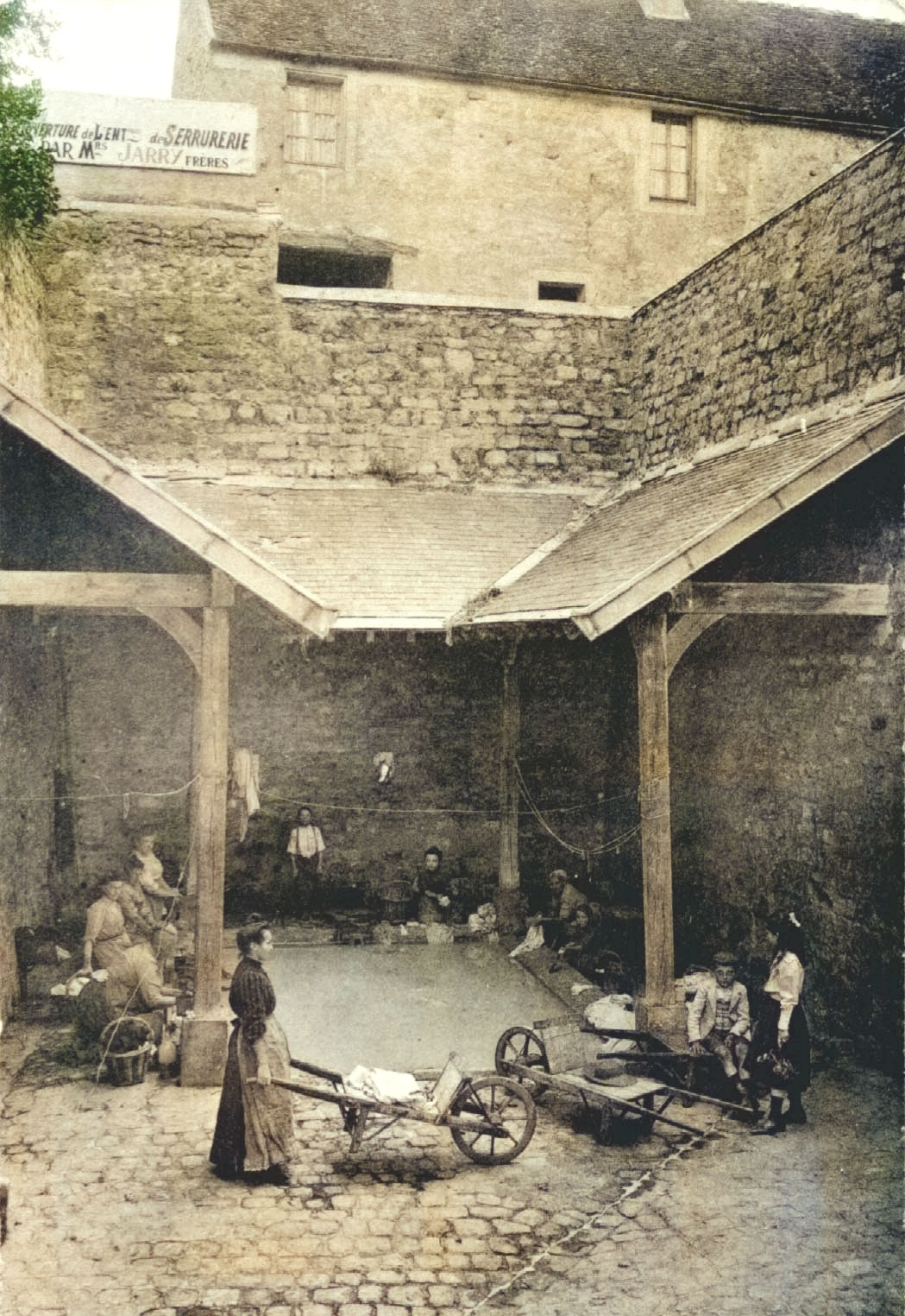 L'ancien lavoir de la rue Parvery