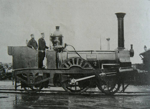 Locomotive de type Buddicom.