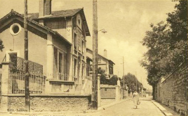 L'école-mairie construite en 1887