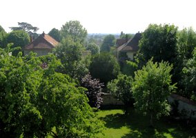 Le jardin de la maison Les Pigeons