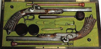 Pistolets de duel par Paul Geerinckx