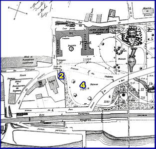 Plan lotissement château