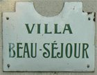 Plaque Beau Séjour