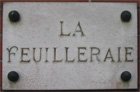 Plaque La Feuilleraie