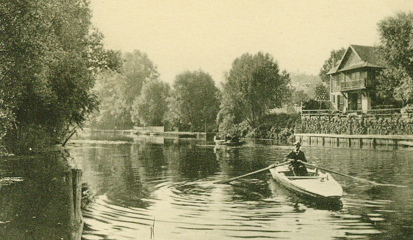 Le petit bras de la Seine.