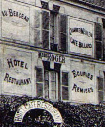 Restaurant Berceau, maison Roger