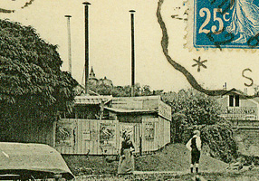 Restaurant Bodin en 1905.