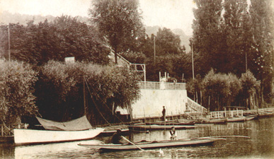Port d'abordage du restaurant Jallabert.