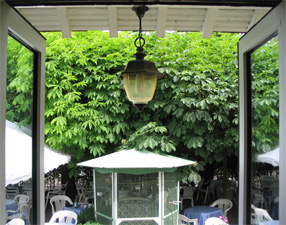 Terrasse de l'Auberge l'Ile de France