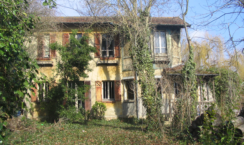 Vestiges du restaurant du Parc en 2005, autre vue.