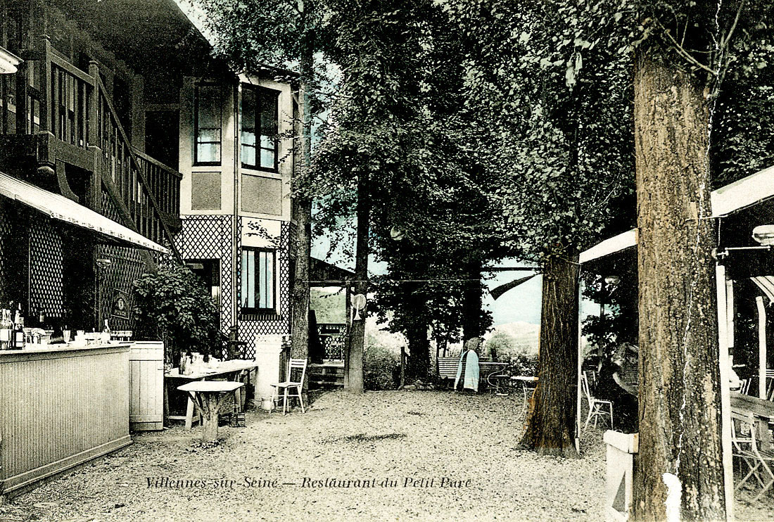 Terrasse du restaurant Perche.