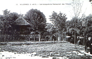 Bosquet pour la pêche près des Tilleuls.