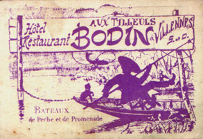Restaurant Aux Tilleuls carte postale