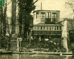 Détail du restaurant du Petit Parc.