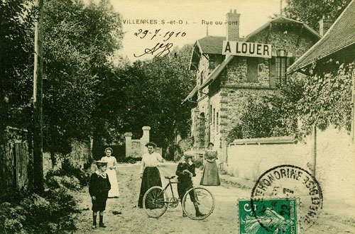 Rue du Pont en 1910