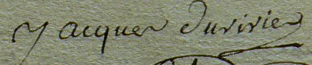 Signature de Duvivier