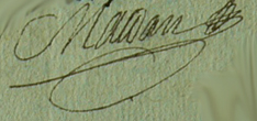 Signature de Maldan