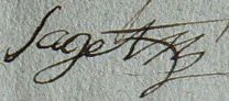 Signature de Saget