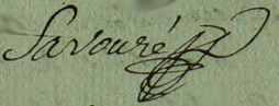 Signature de Savouré