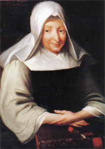 Portrait de Marie Poussepin, fondatrice des Soeurs de la Charité
