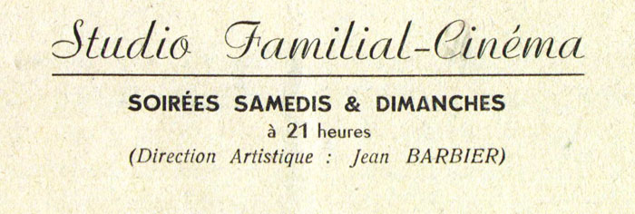 Logo du Studio Familial
