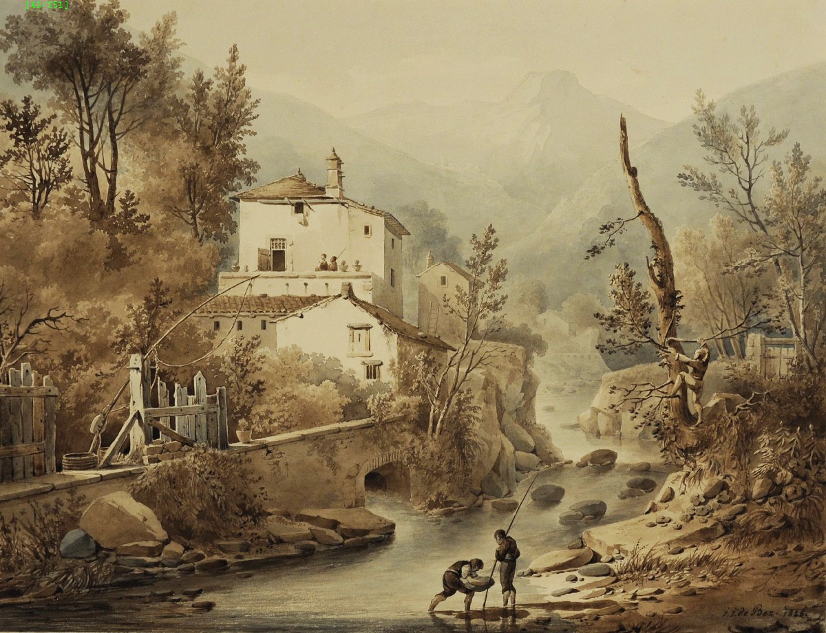 Tableau du Vigan par Jean de Bez
